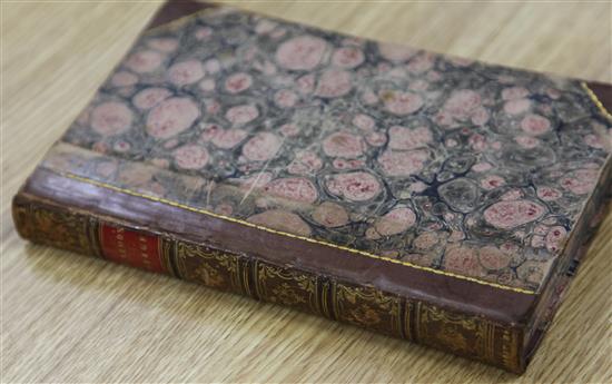 Trollope, Anthony - Orley Farm, 2 vols, 40 plates, by J.E Millais, no title page in vol 2, half calf and cloth, gilt